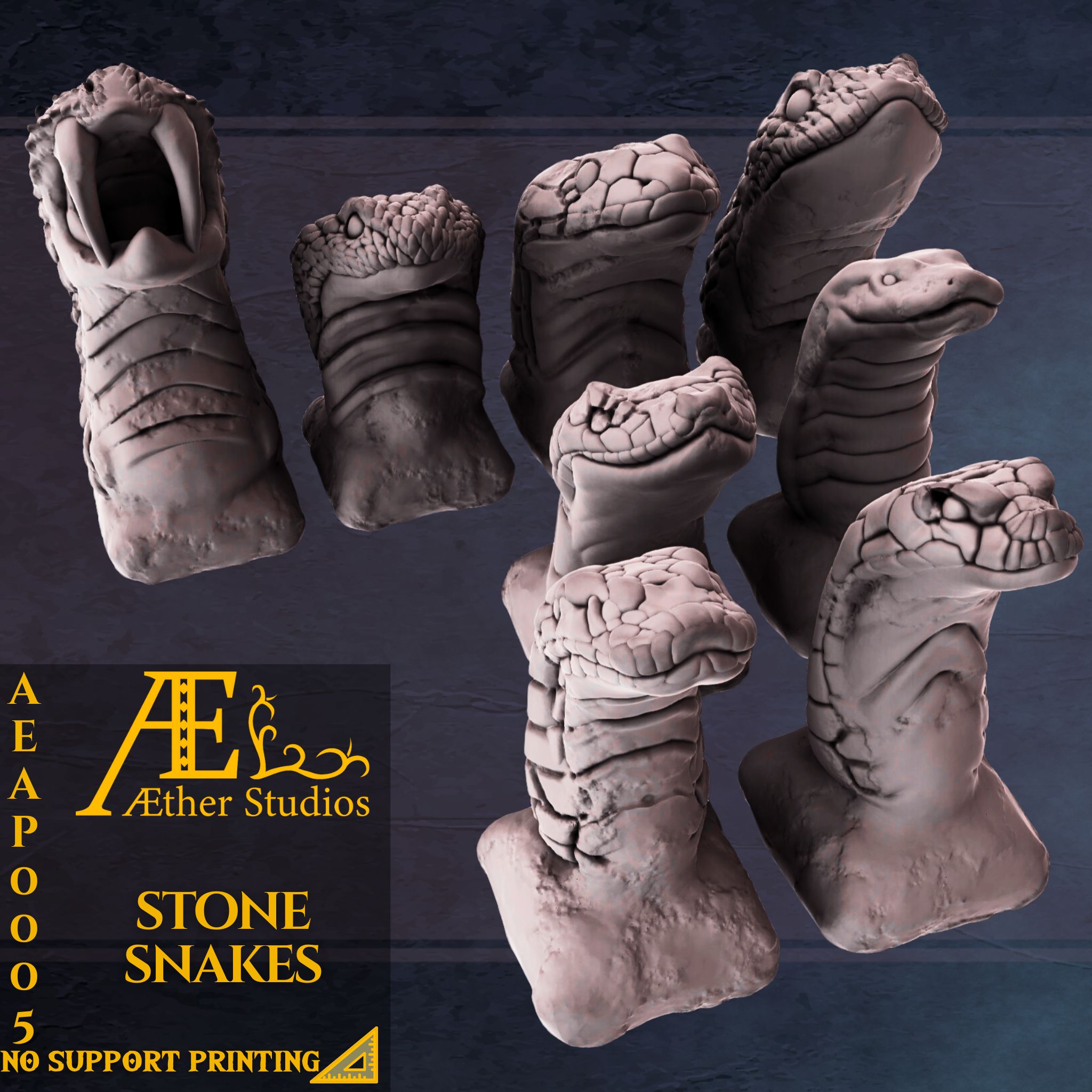 AEAP0005 - Stone Snakes